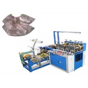Buy cheap High Speed Plastic Shoes Cover Making Machine 150-170 Pcs / Min from wholesalers