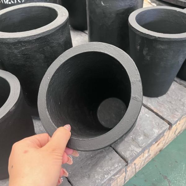 Buy cheap Silicon Carbide Graphite Crucible for Gold Melting 1-100kg from wholesalers