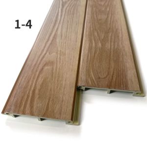 Synthetic WPC Wall Panel Board Exterior Fire Resistance Customized