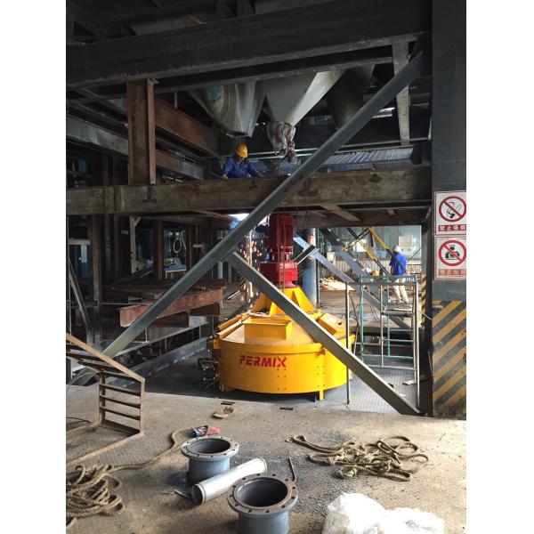 Sand Powder Mixing Planetary Concrete Mixer 2500L Output Capacity PMC2500