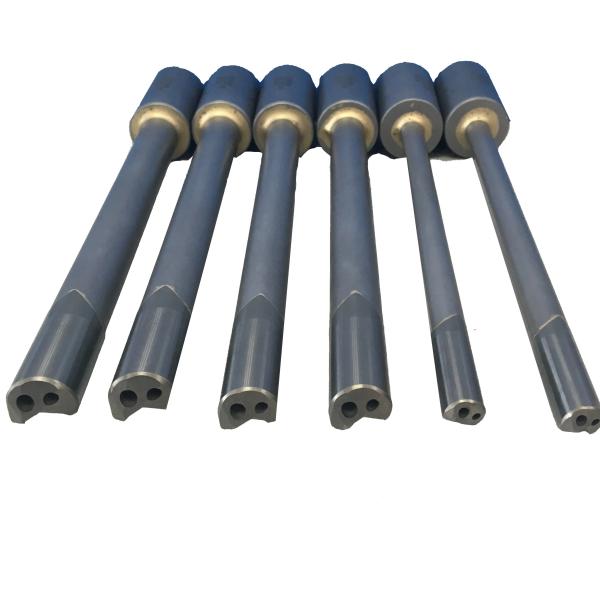 Single Flute Brazed Carbide Tools Precision Deep Hole Drilling with Coolant