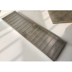 Buy cheap Rust Resistance 2mm Slot Johnson Wedge Wire Screens 1*2mm from wholesalers