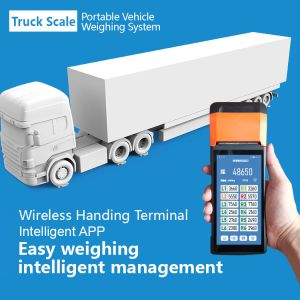 China Portable Wireless Truck Scale: Intelligent Handheld Vehicle Weighing System on sale