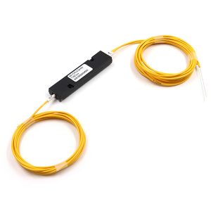 China 1x2 PLC Fiber Splitter With ABS Module Input Of Output 2.0mm No Connector on sale China 1x2 PLC Fiber Splitter With ABS Module Input Of Output 2.0mm No Connector on sale