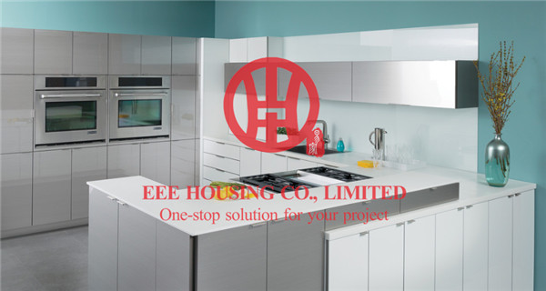 Customized Modern Lacquer Kitchen Cabinet with Excellent Design and Quality MOQ