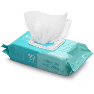 Buy cheap Factory OEM Customization 50pcs 8“ x 12” Aloe Vera, Vitamin E Adults Wipes from wholesalers