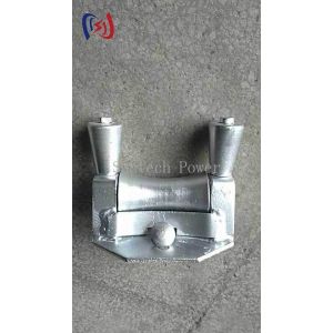 Buy cheap High-Performance Conductor Stringing Block with 10KN Rated Load, One Year Lifetime, and 500mm Dimensions for Transmission Lines from wholesalers