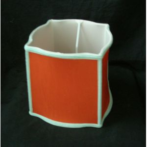 Square Cut Corner Bedside Lamp Shades 4 Convex Angle E26