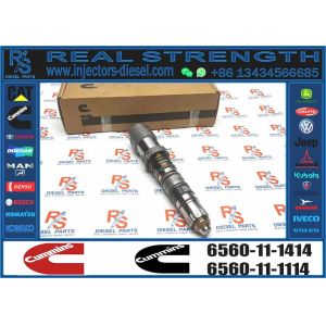 6D170-3 Engine 6560-11-1414 6560-11-1412 4902828 Fuel Injector for Komatsu