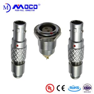 Buy cheap M9 2 pin straight male and female panel mount circular push pull connectors from wholesalers