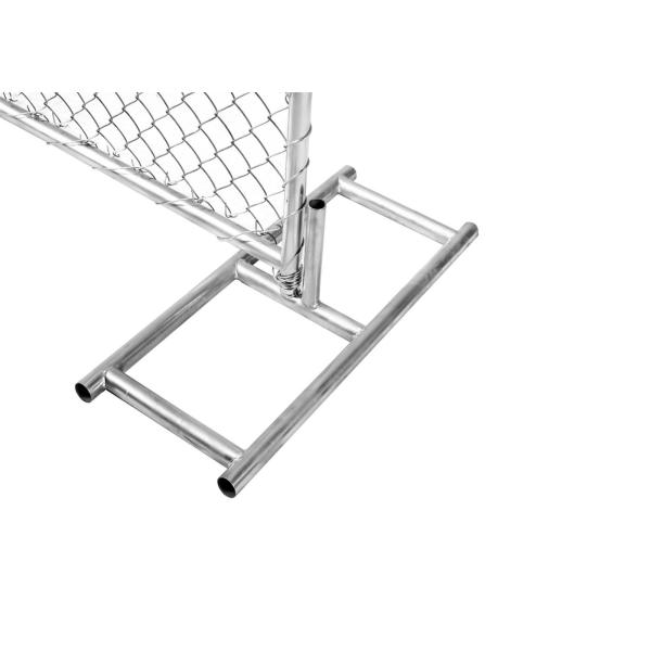 8' x 14'Portable chain link construction fence Tubing 1⅝"(42mm)x 1.6mm Thick