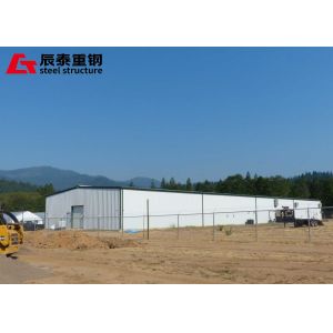 Buy cheap Weather Resistant Prefab Farm Buildings Rectangular Steel Structure Greenhouse from wholesalers
