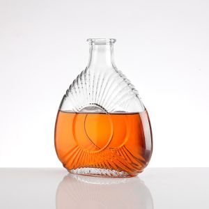 Buy cheap 750ml Glass Bottle for Rum Transparent Super Flint Collar Material Aluminum Plastic PP from wholesalers
