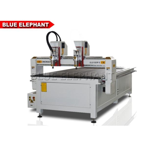 China Double Separate Heads Computerised Wood Carving Machine , Precision Stamp Engraving Machine on sale China Double Separate Heads Computerised Wood Carving Machine , Precision Stamp Engraving Machine on sale