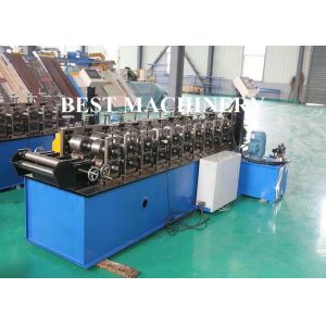 Angle Omega C Profile Forming Machine Three Shape Flying Saw Cutting Type