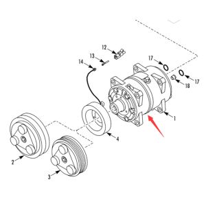 Buy cheap model 1021118IRM Thermo King RV200 original compressor assembly from wholesalers