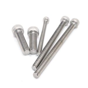 M5 M6 Stainless Steel Hex Socket Bolts DIN 912 for Optimal Performance and