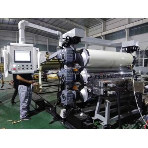 Buy cheap 1220mm Sheet Width Plastic Plate Extruder with High Output Capacity from wholesalers