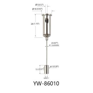 Self Locking Lighting Suspension Kits Up And Down Adjustable YW86010