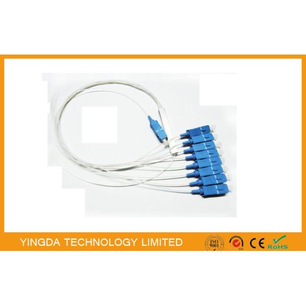 Quality 1 x 8 Fiber Optic PLC Splitter for sale