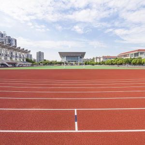 Buy cheap IAAF Certificate Synthetic Athletic Track Prefabricated System For School from wholesalers