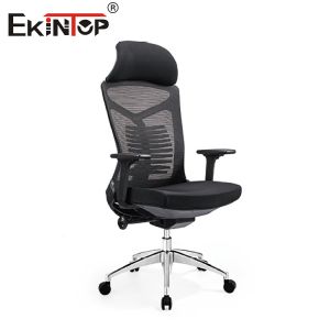 Buy cheap 250Lbs Capacity Mesh Office Chair With Headrest Lumbar Support Assembly Required from wholesalers
