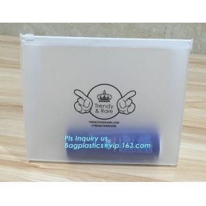 Buy cheap PET LD PE plastic pouch Slider zipper bag, Slider Zipper PVC Bag For Stationary, customized size and design PE plastic s from wholesalers