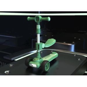 Buy cheap 12cm Wheel Kids 3 Wheel Scooter With Music Light High Performance from wholesalers