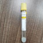 Buy cheap Yellow Cap Heat Resistant Vacuum Blood Sample Tube With Separation Gel 5ml from wholesalers
