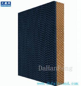 Buy cheap DHF Black cooling pad/ evaporative cooling pad/ wet pad from wholesalers