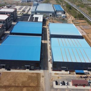 Buy cheap Prefab Steel Warehouse with H-Section Frame Q235B Q355B from wholesalers