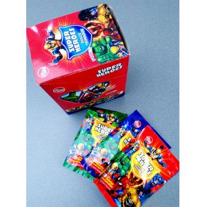 Buy cheap Super Heroes Fruit Powder Candy With Poker Healthy And Funny from wholesalers