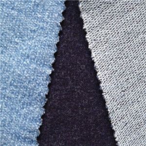 China spring indigo knit denim fabric on sale