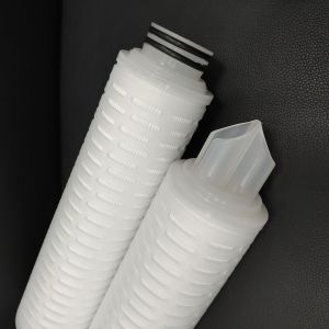 Buy cheap 80C Max Operating Temperature Pleated Filtration Cartridge For Industrial Filtration from wholesalers