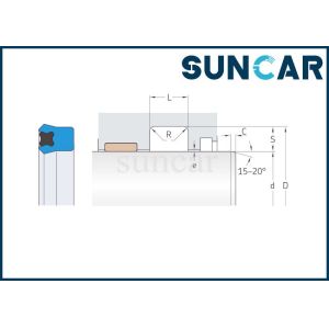 Buy cheap SKF PTB Piston Rod Seal For Cylinder Rod Seal from wholesalers
