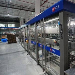 Buy cheap Automatic Drop Type Wrap Around Case Packer with PLC and HMI Control and Bottle Shortage Alarm from wholesalers