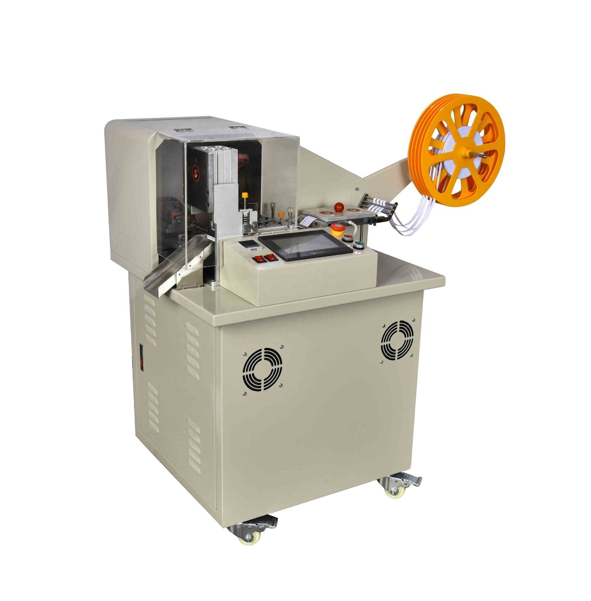 Fully Automatic Ultrasonic Folding and Cutting Belt Machine Threaded Strip