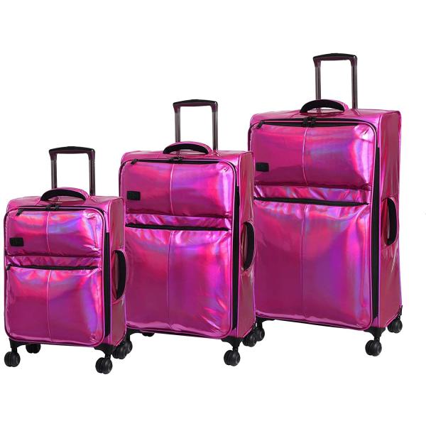 Buy cheap Expandable Spinner Wheels Holographic Soft Trolley Luggage from wholesalers