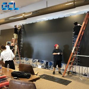 GCL Conference Room Indoor Display Screen Full Color LED Video Wall Easy