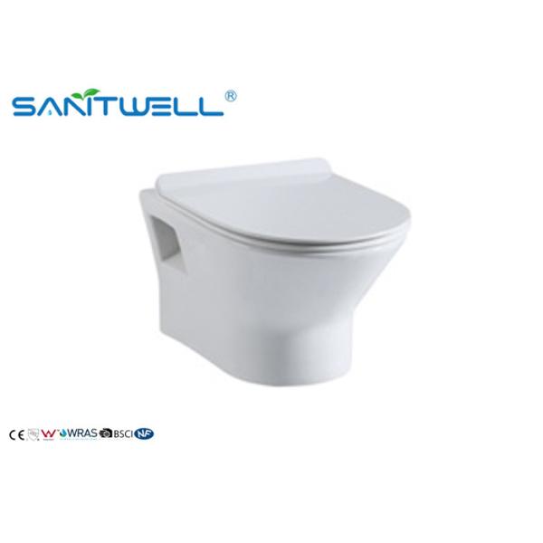 Buy cheap Ceramic Wall Mounted WC two piece toilet with australian standard from wholesalers