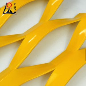 Aluminum Sheet Expanded Metal Mesh Diamond Shape Expandable Wire Mesh