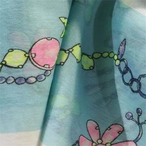 Buy cheap 80s Women Suit Fabric Digital Printed 20d Chiffon Polyester Spandex from wholesalers