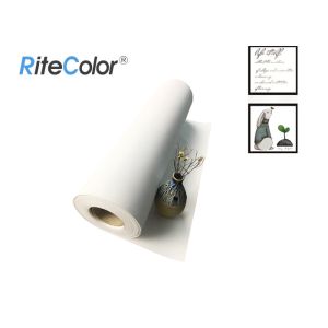 Buy cheap Inkjet Fine Art 100% Polyester Printing Canvas Rolls 260g With Pigment Inks from wholesalers
