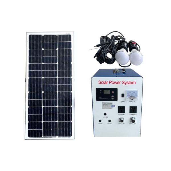 Buy cheap 110V 220V AC Home Solar Power Systems 4kw Off Grid 100hrs with Lithium Ion Battery from wholesalers