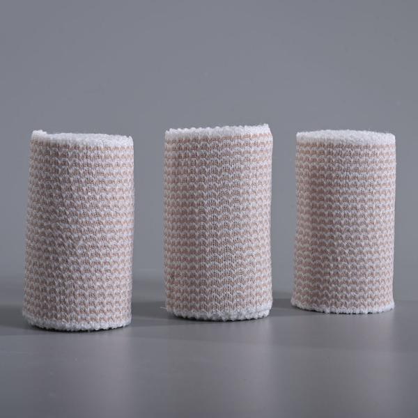 Quality 4.5m 5m 10m First Aid Sterile Compression High Elastic Bandages Kit With Magic Tape For Wound Dressing for sale