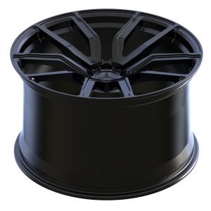 Buy cheap Aston Martin Db9 Vh Staggered Wheels 19 And 20 Satin Black Custom Tuning Rims from wholesalers