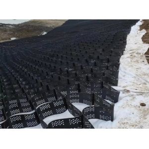 Buy cheap Road Construction Material HDPE Geocell Grid 1.5mm Thickness Smooth Surface from wholesalers