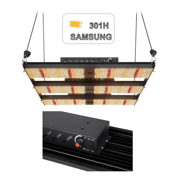 High Efficient 3000k 660nm Red Led Grow Panel Light , 720w Led Grow Light