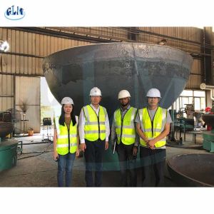 Buy cheap SA516 Gr60 2:1 Elliptical Head Dish End 1800mm Diameter 15mm Thickness from wholesalers