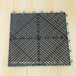 Buy cheap 1.8mm China Multi-Purpose PP Modular Suspended Splicing Plastic Flooring Anti-Skid Plastic Sports Flooring factory from wholesalers